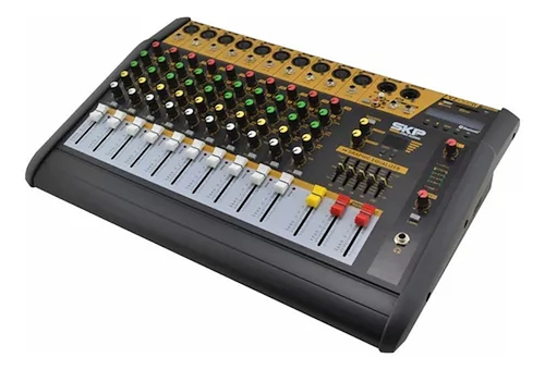 SKP PRO AUDIO VZ100II Consola Potenciada 10 Canales 2000W