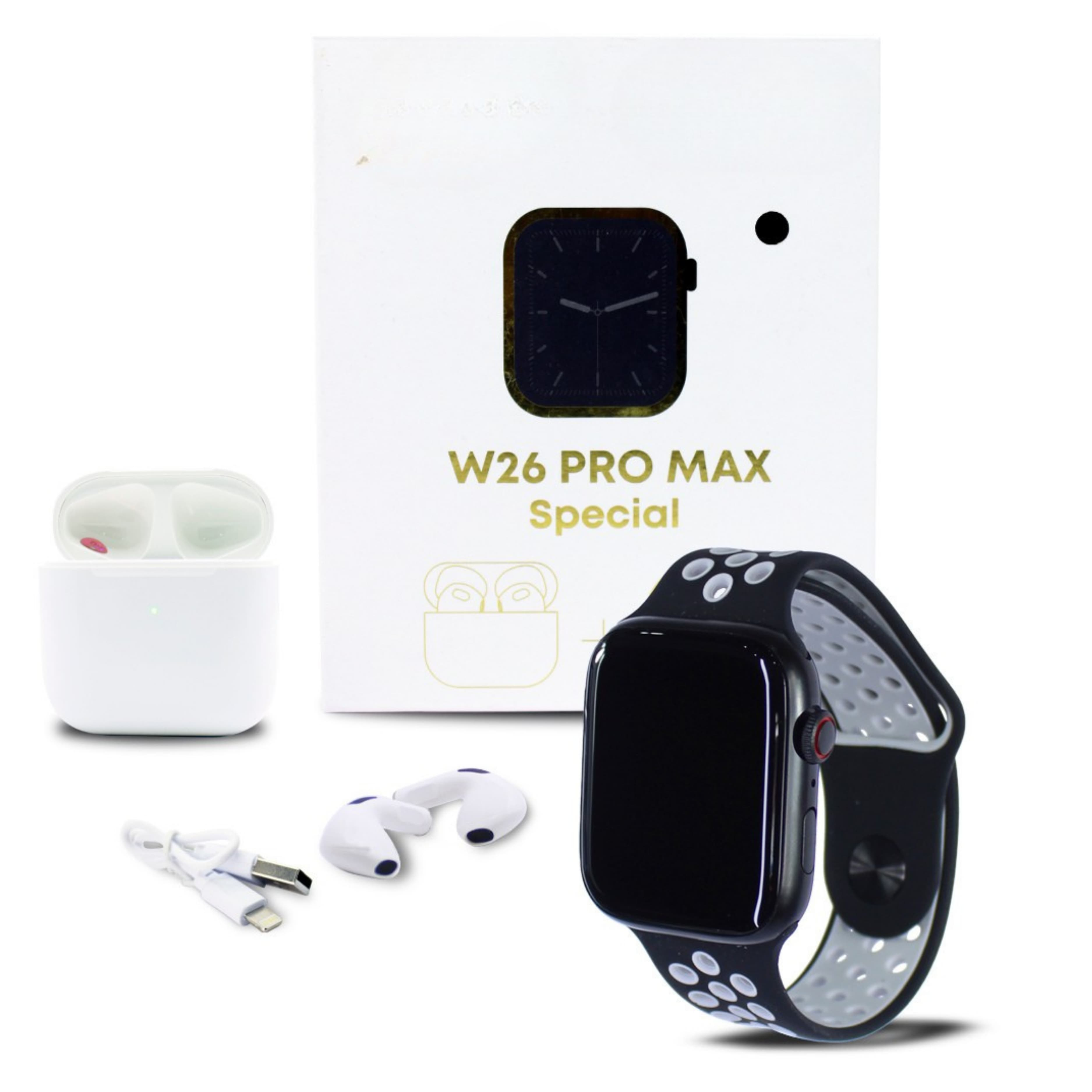 Reloj Inteligente Smartwatch Mallas Intercambiables Auri W26 W26