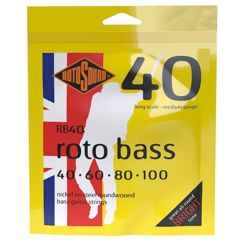 Rb40 R&d Base ROTOSOUND RB40 ROTOBASS HYBRID NICKEL Encordado de bajo - Breyer ...